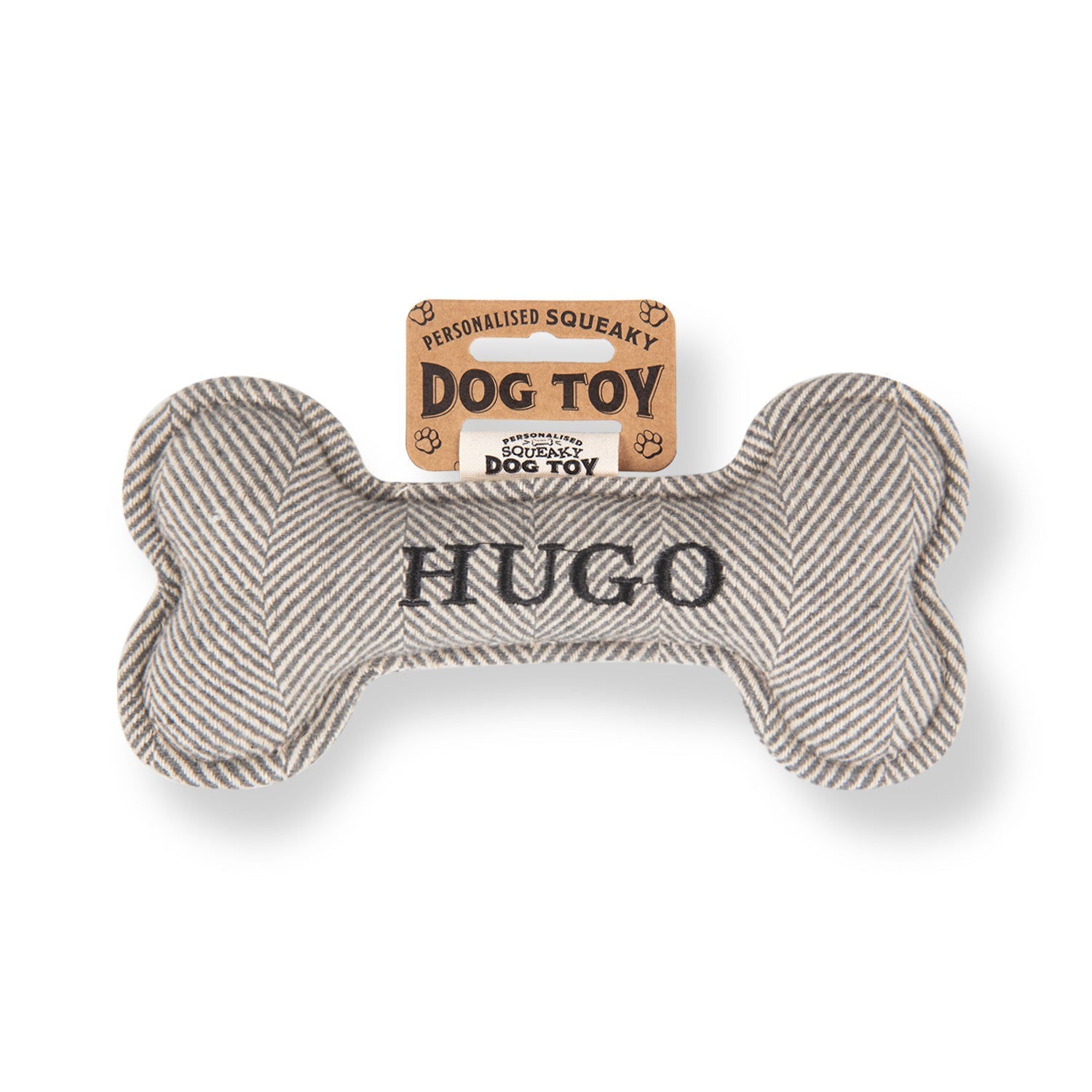 Personalised Squeaky Dog Toy - SnowPaw Store - H&H - Gifts