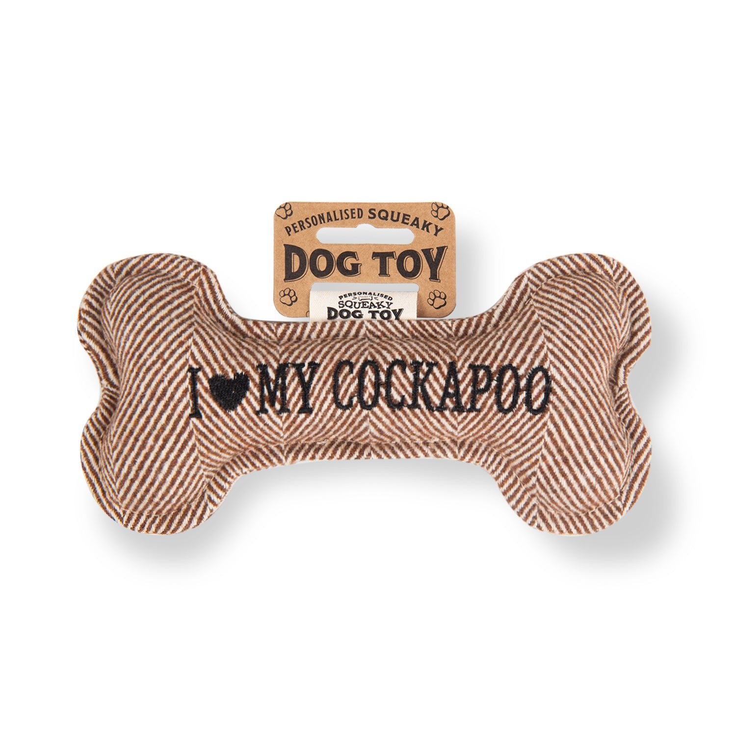 Personalised Squeaky Dog Toy - SnowPaw Store - H&H - Gifts
