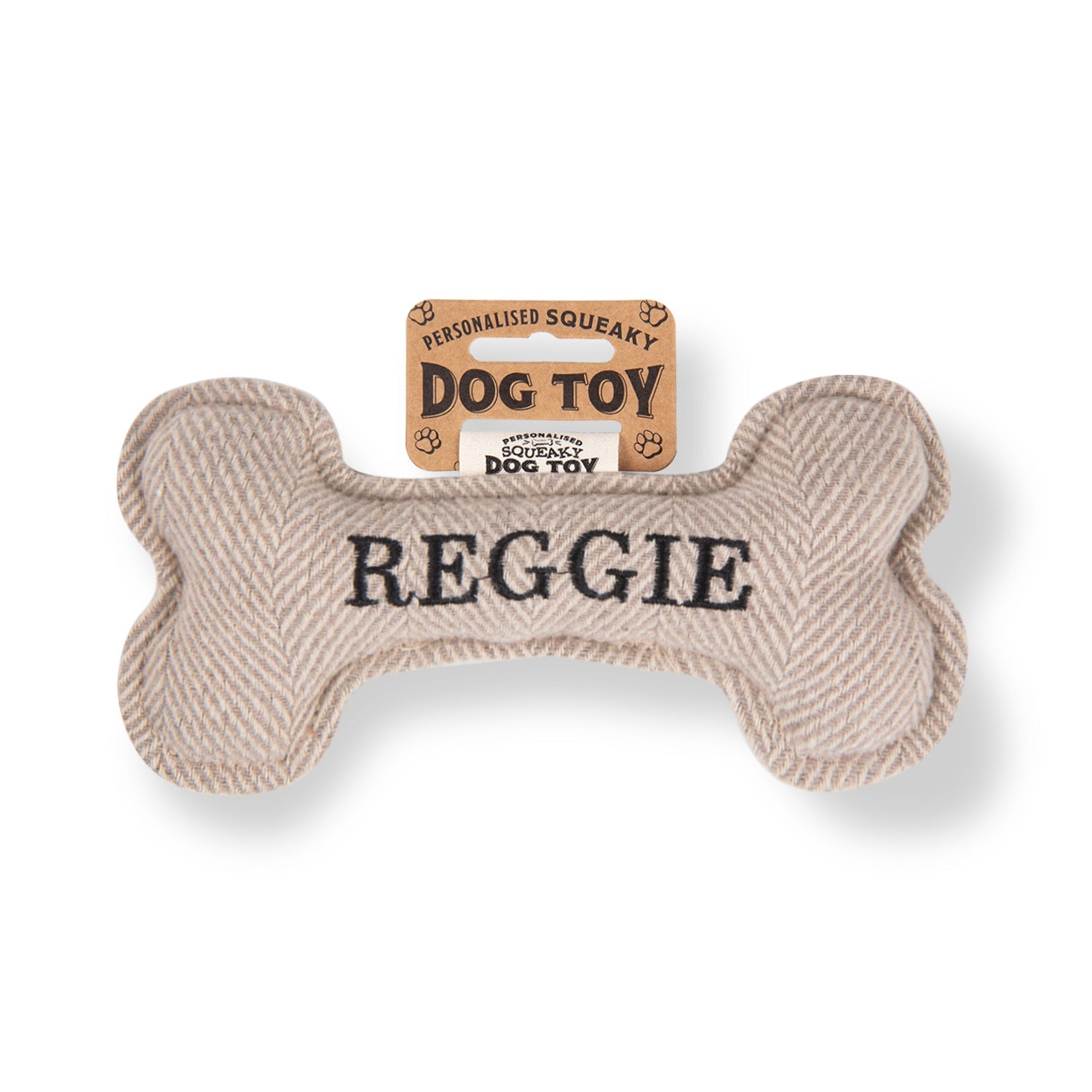 Personalised Squeaky Dog Toy - SnowPaw Store - H&H - Gifts
