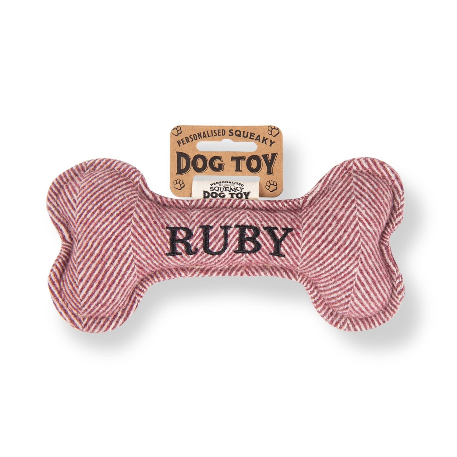 Personalised Squeaky Dog Toy - SnowPaw Store - H&H - Gifts