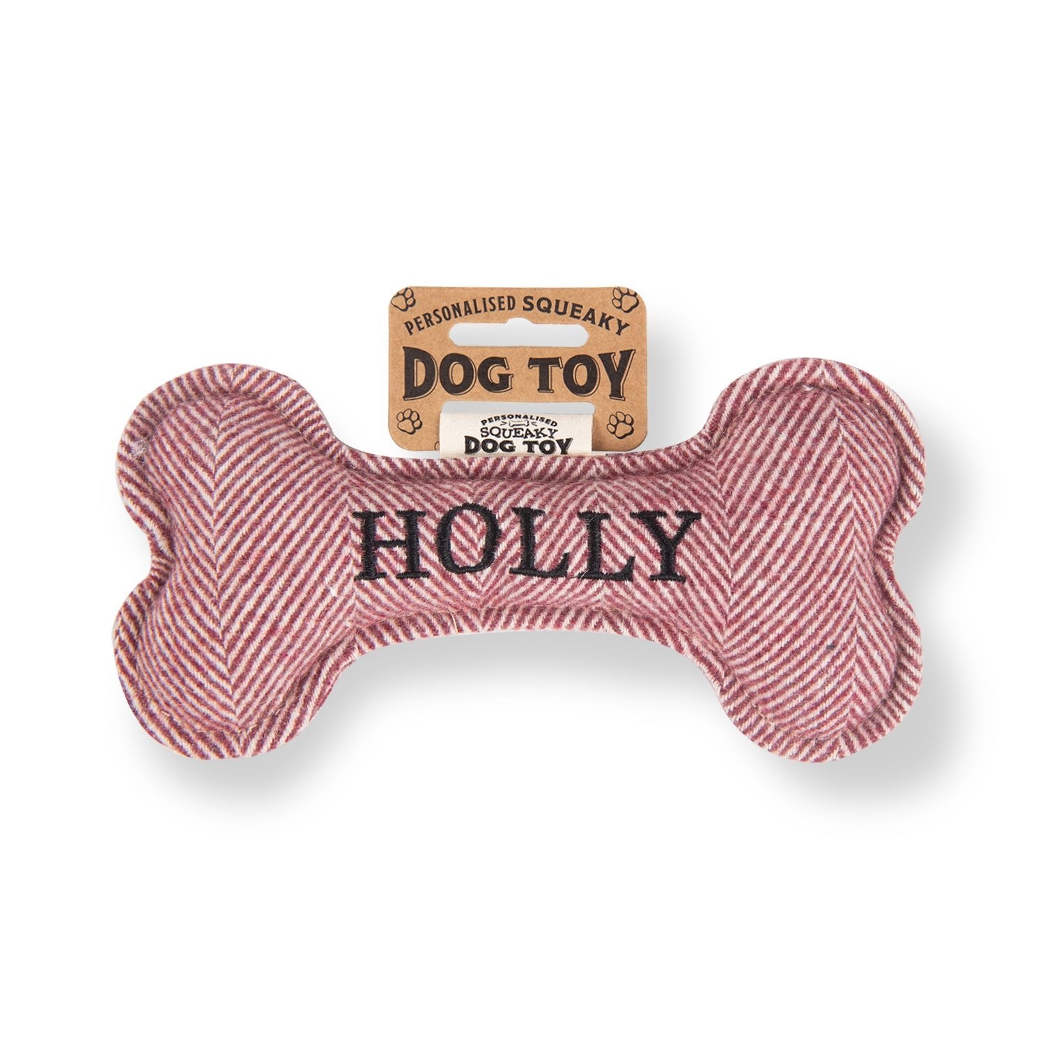 Personalised Squeaky Dog Toy - SnowPaw Store - H&H - Gifts
