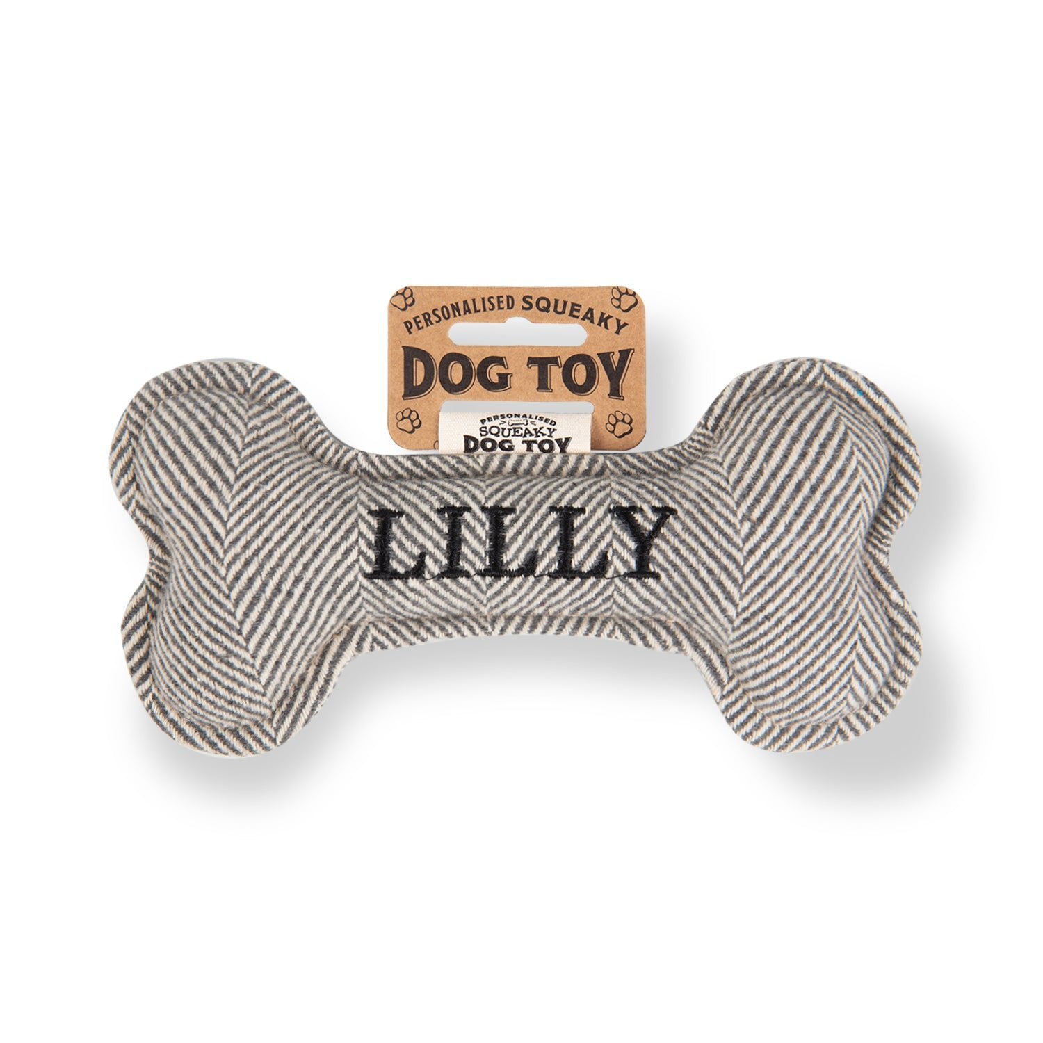 Personalised Squeaky Dog Toy - SnowPaw Store - H&H - Gifts