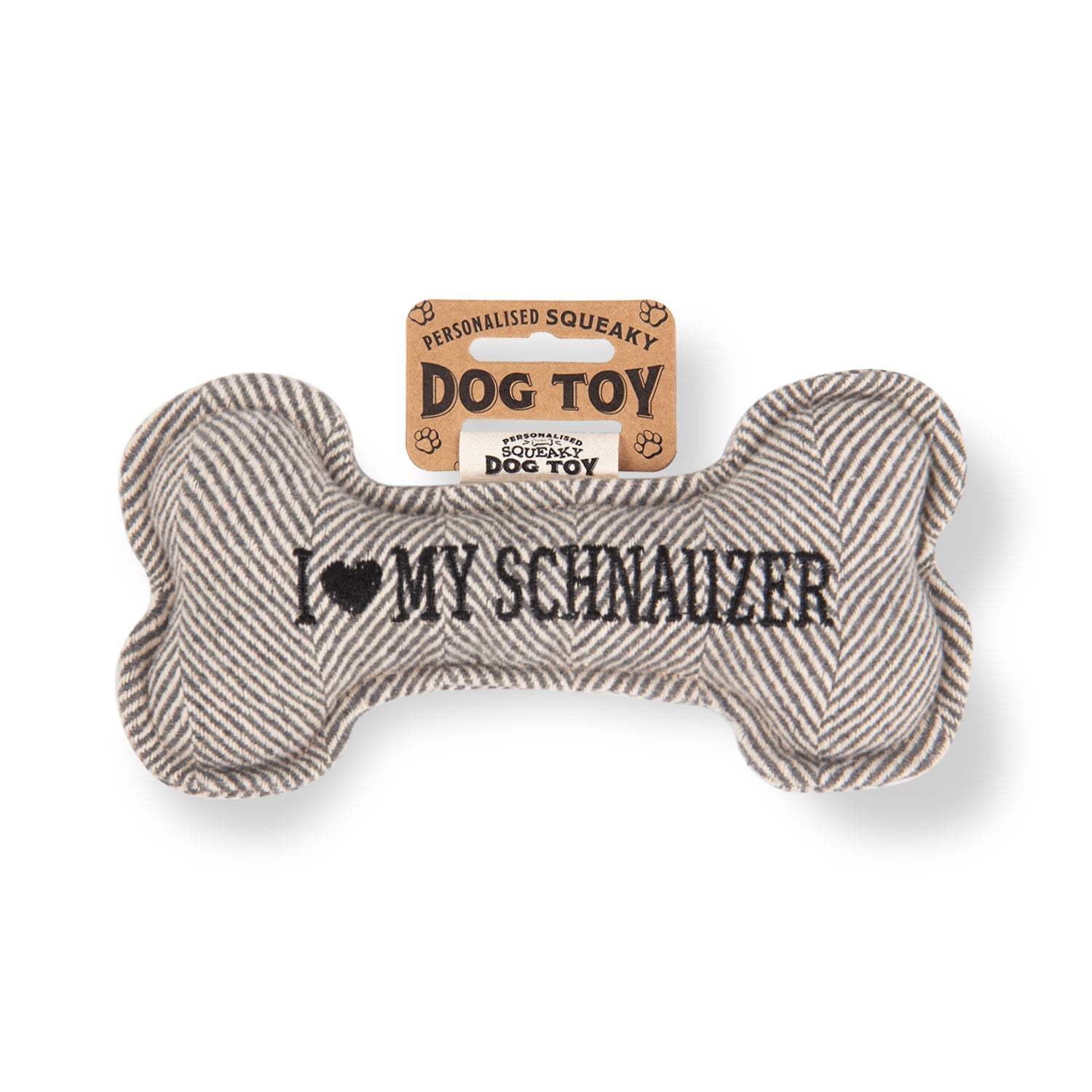Personalised Squeaky Dog Toy - SnowPaw Store - H&H - Gifts