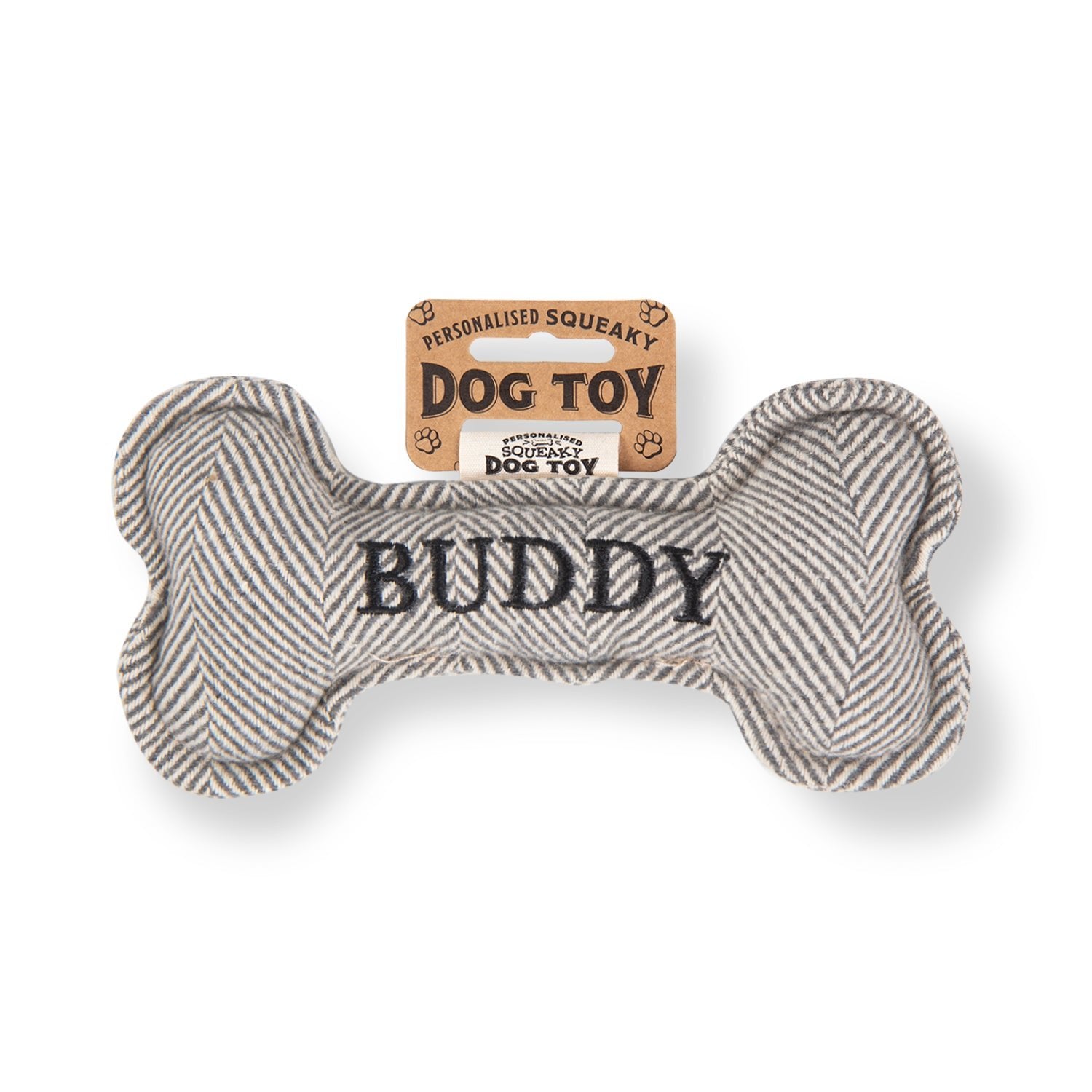 Personalised Squeaky Dog Toy - SnowPaw Store - H&H - Gifts