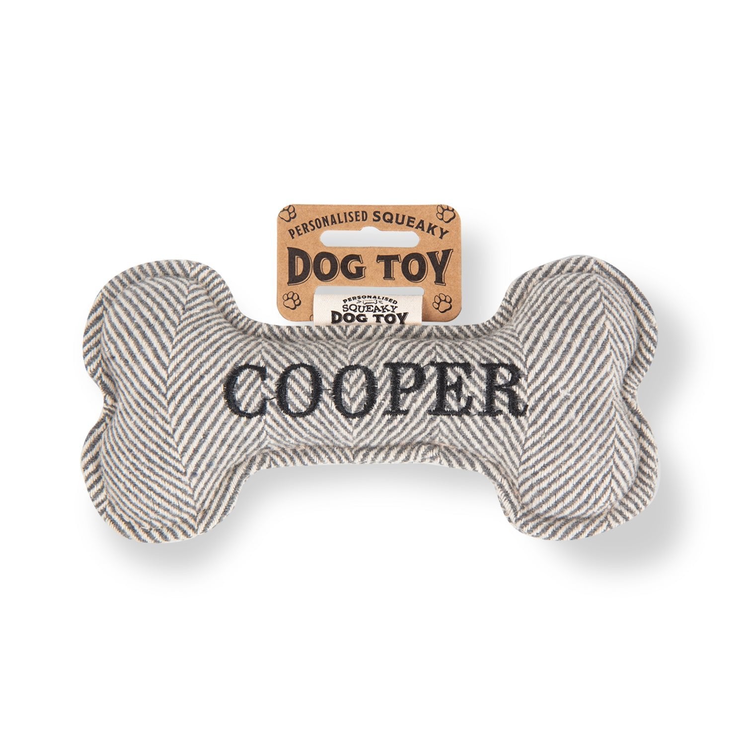 Personalised Squeaky Dog Toy - SnowPaw Store - H&H - Gifts