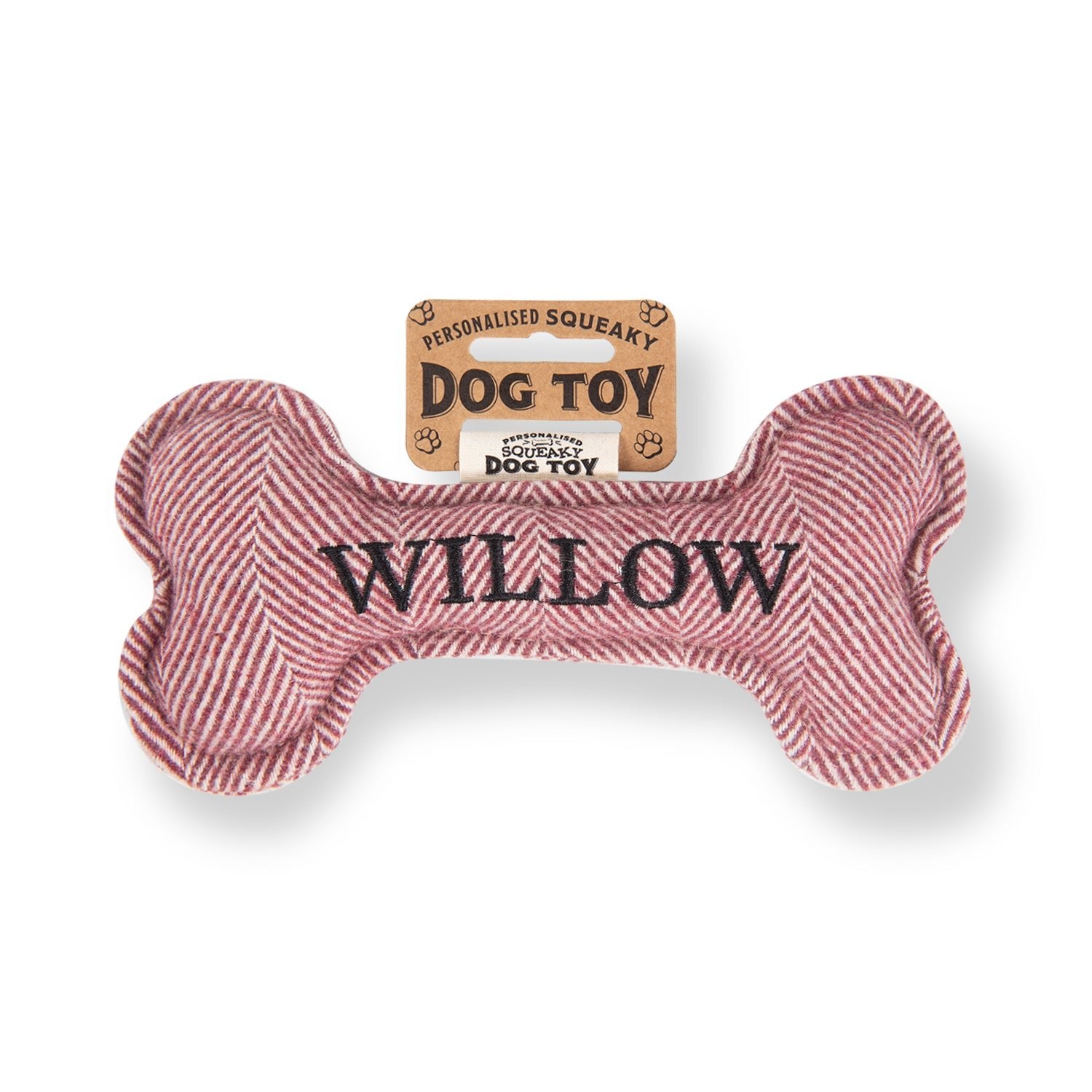 Personalised Squeaky Dog Toy - SnowPaw Store - H&H - Gifts