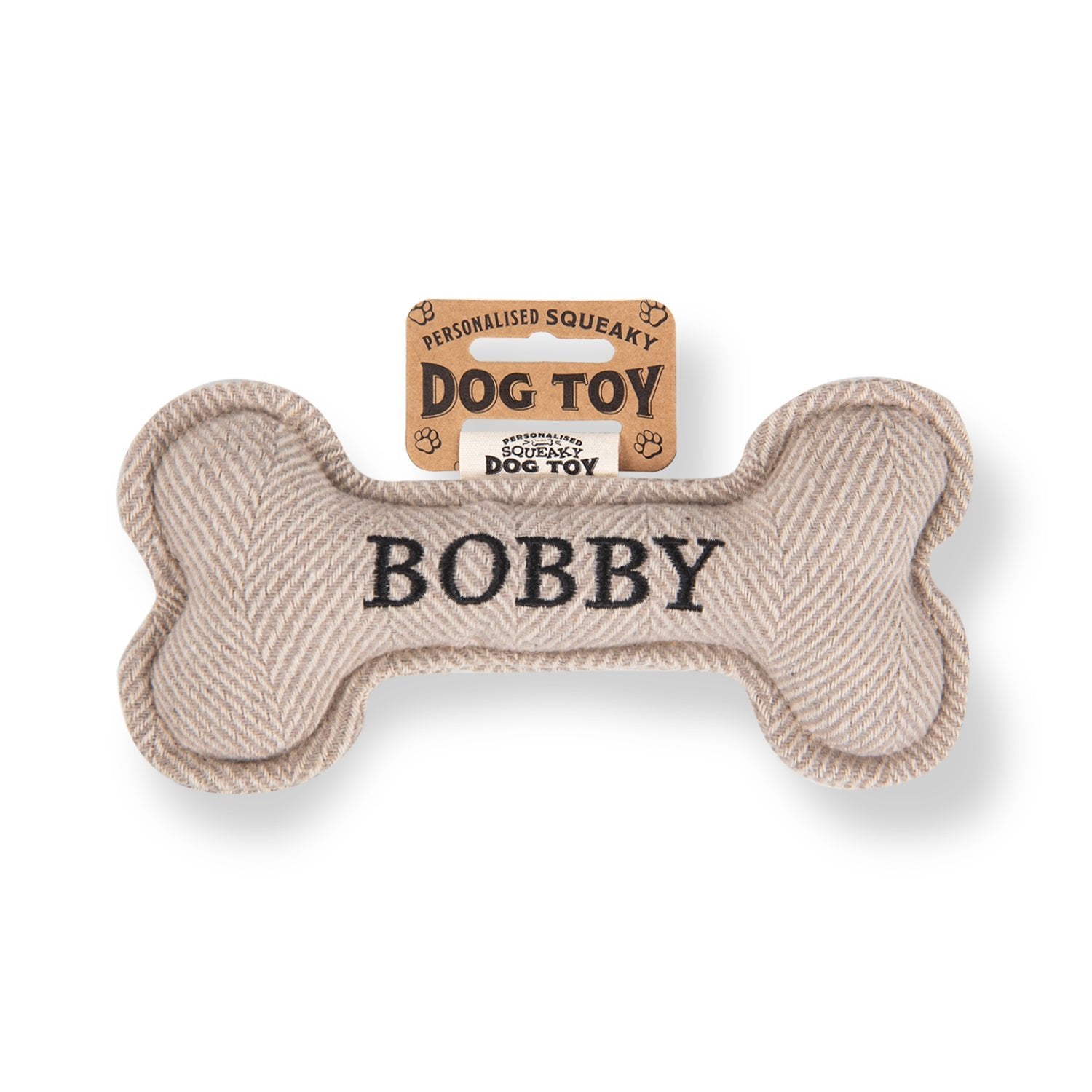 Personalised Squeaky Dog Toy - SnowPaw Store - H&H - Gifts