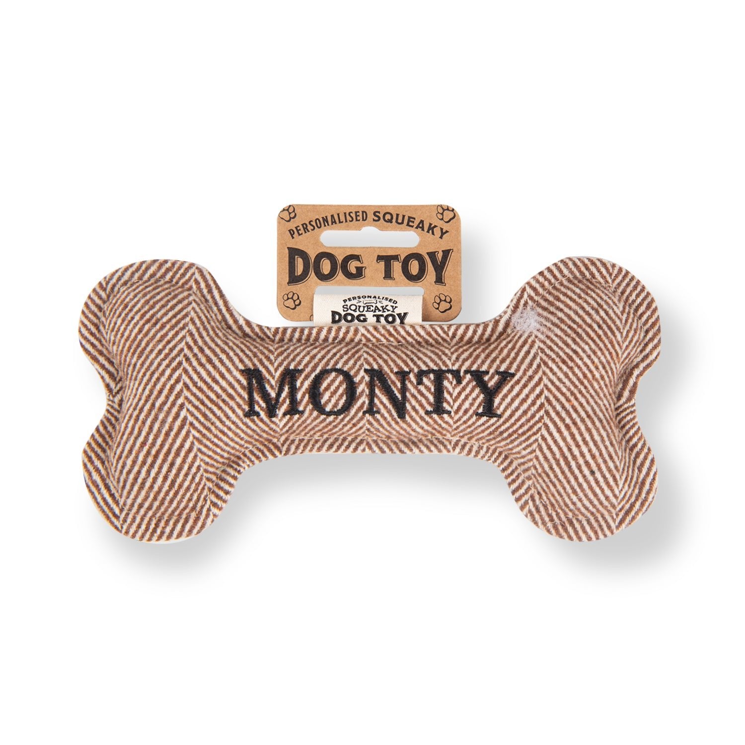 Personalised Squeaky Dog Toy - SnowPaw Store - H&H - Gifts