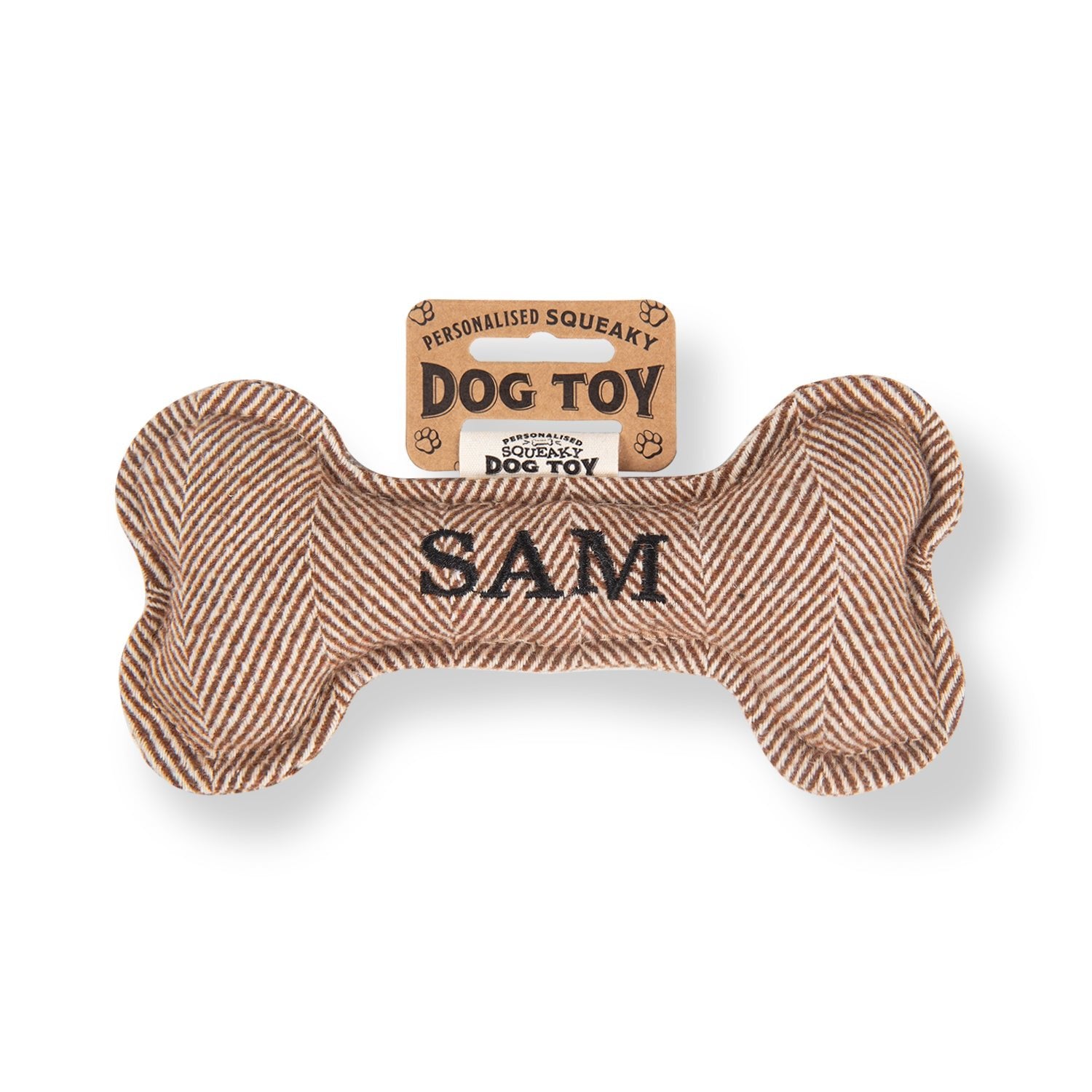 Personalised Squeaky Dog Toy - SnowPaw Store - H&H - Gifts