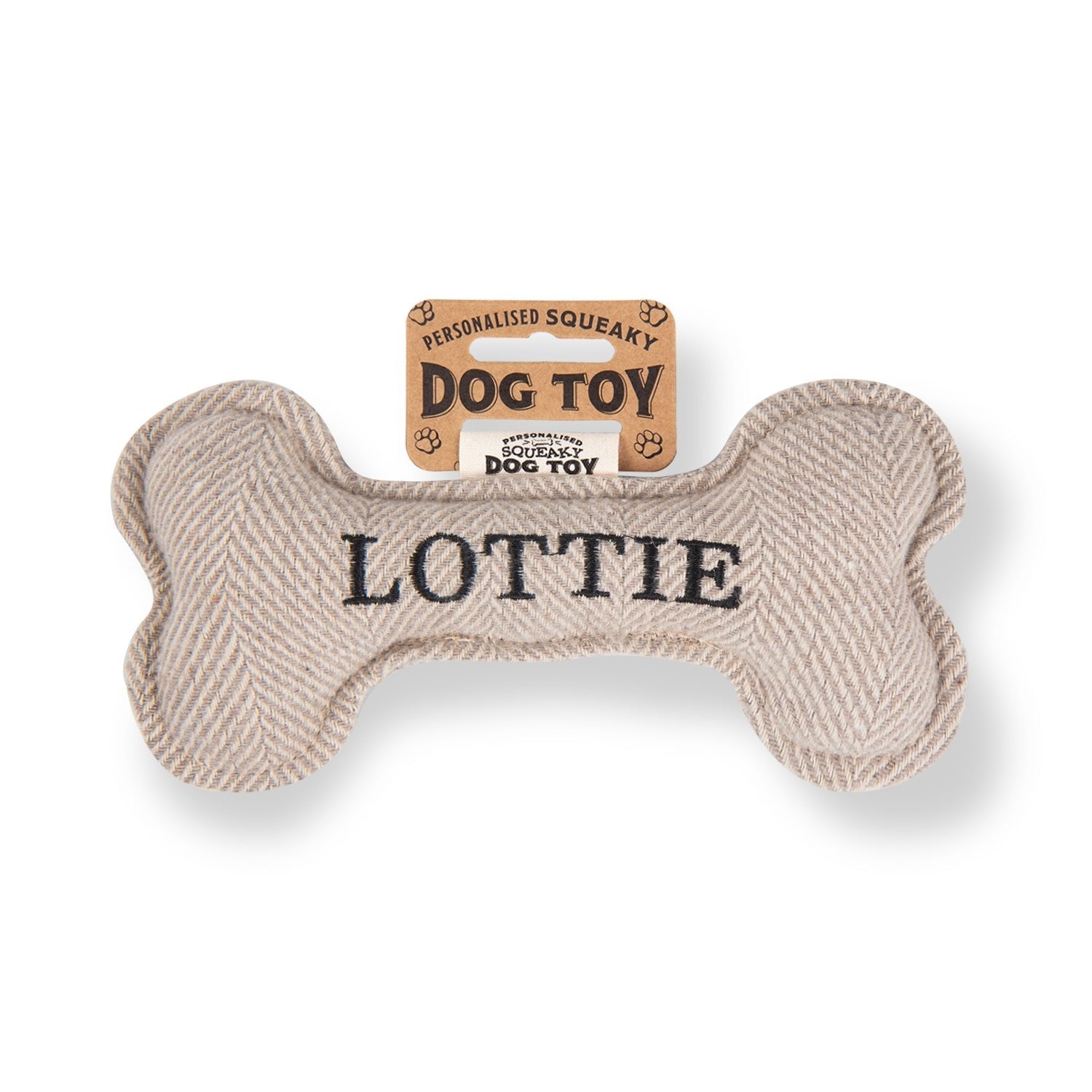 Personalised Squeaky Dog Toy - SnowPaw Store - H&H - Gifts