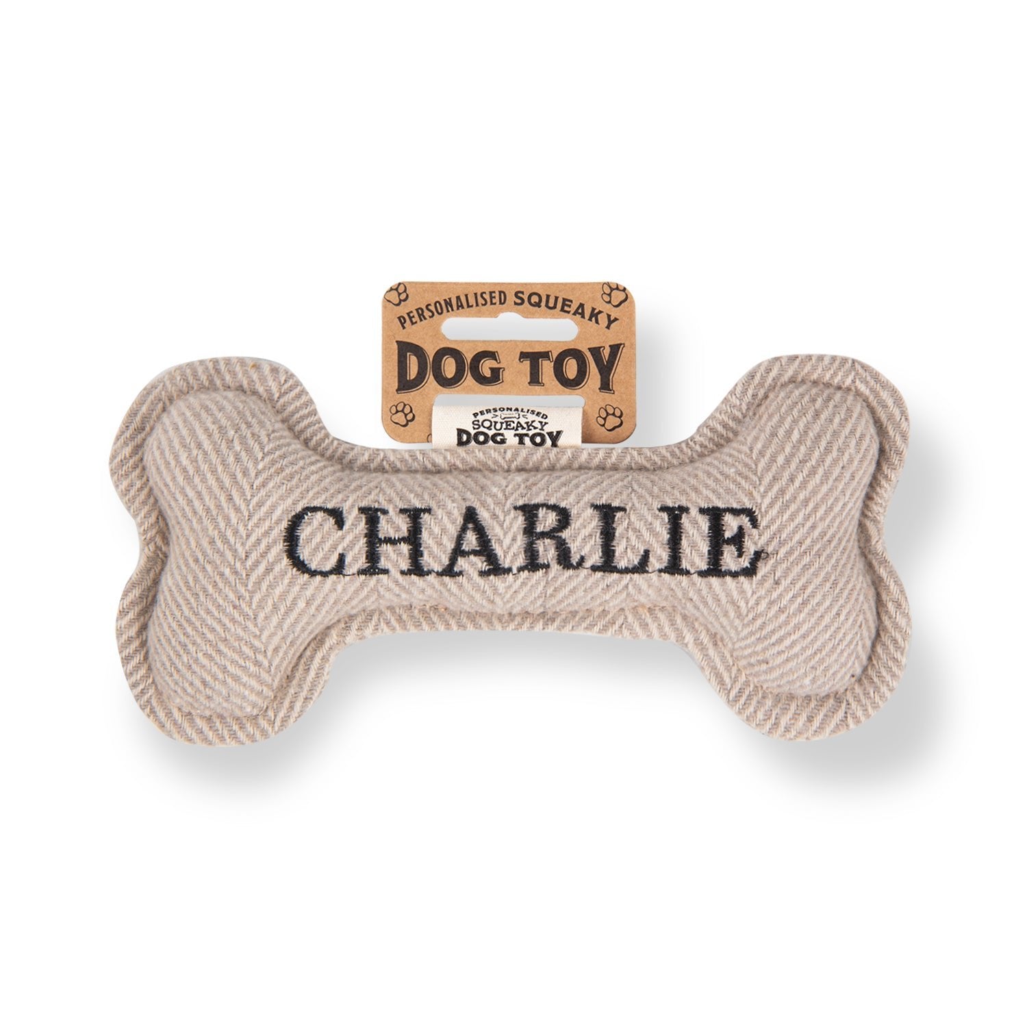 Personalised Squeaky Dog Toy - SnowPaw Store - H&H - Gifts