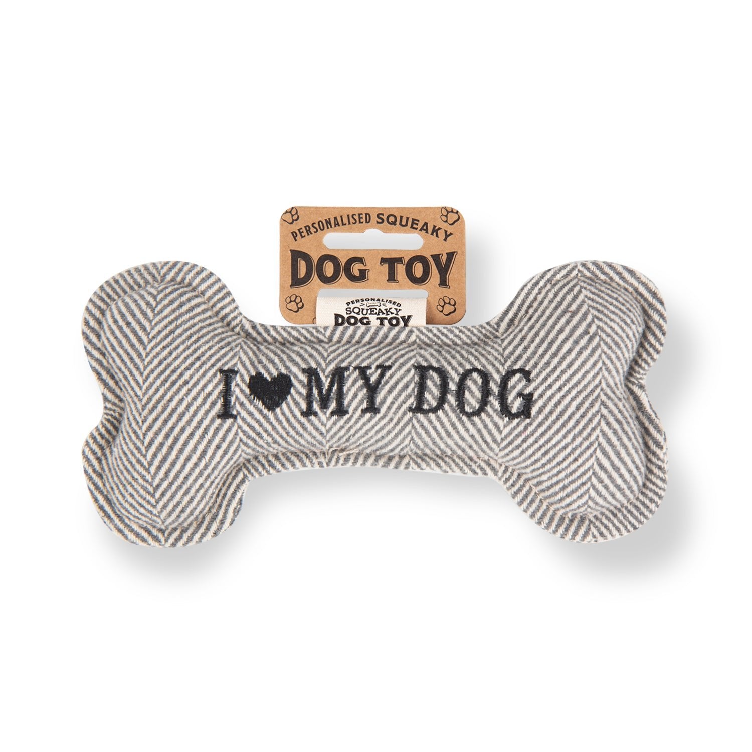 Personalised Squeaky Dog Toy - SnowPaw Store - H&H - Gifts