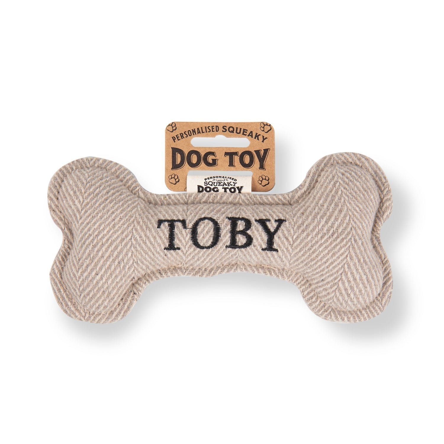 Personalised Squeaky Dog Toy - SnowPaw Store - H&H - Gifts