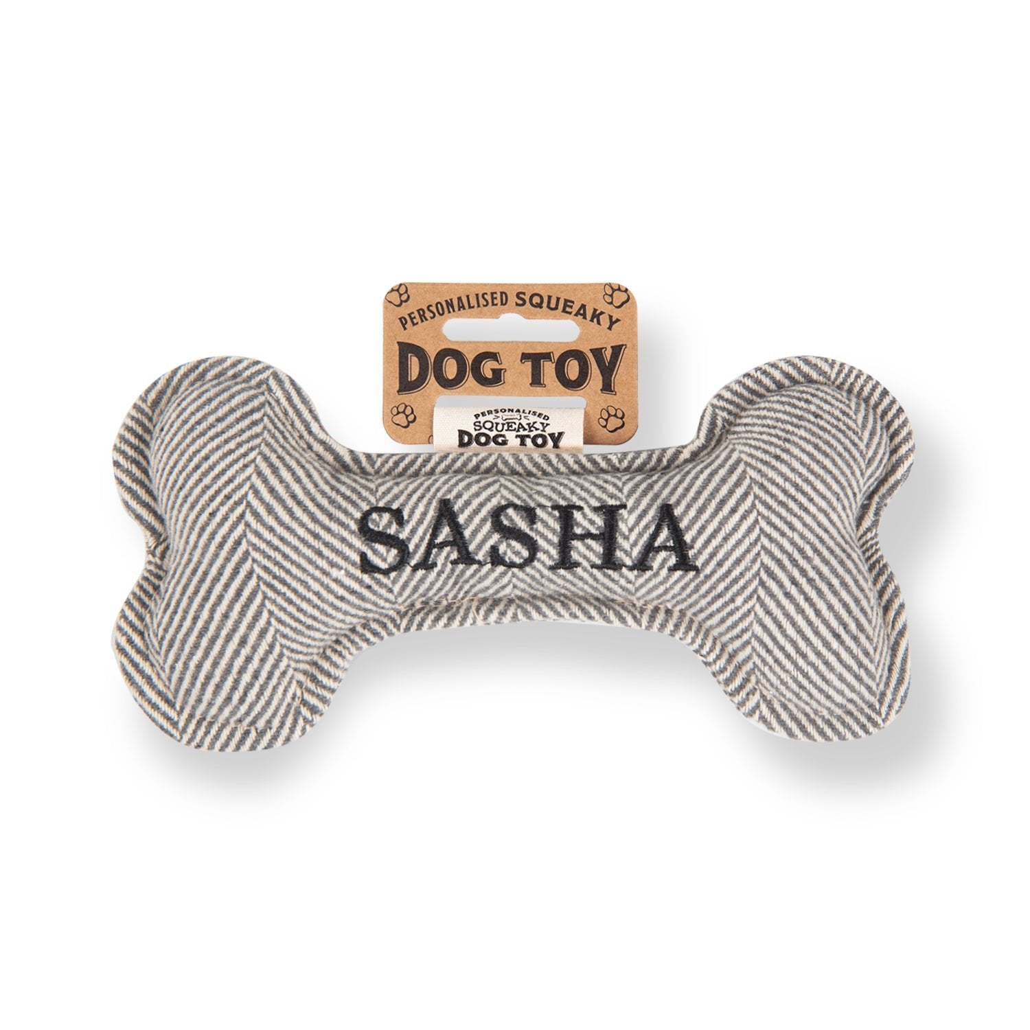 Personalised Squeaky Dog Toy - SnowPaw Store - H&H - Gifts