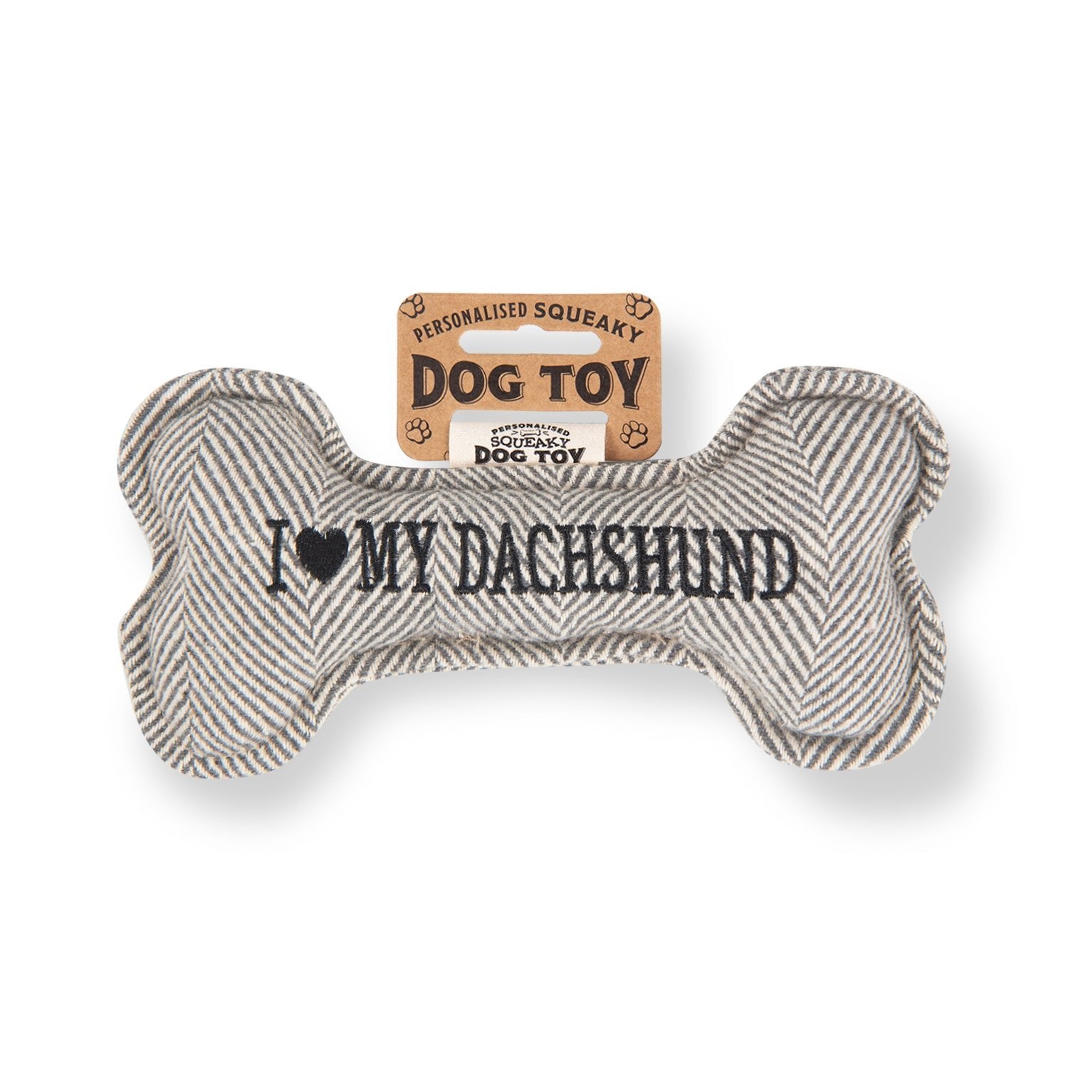 Personalised Squeaky Dog Toy - SnowPaw Store - H&H - Gifts