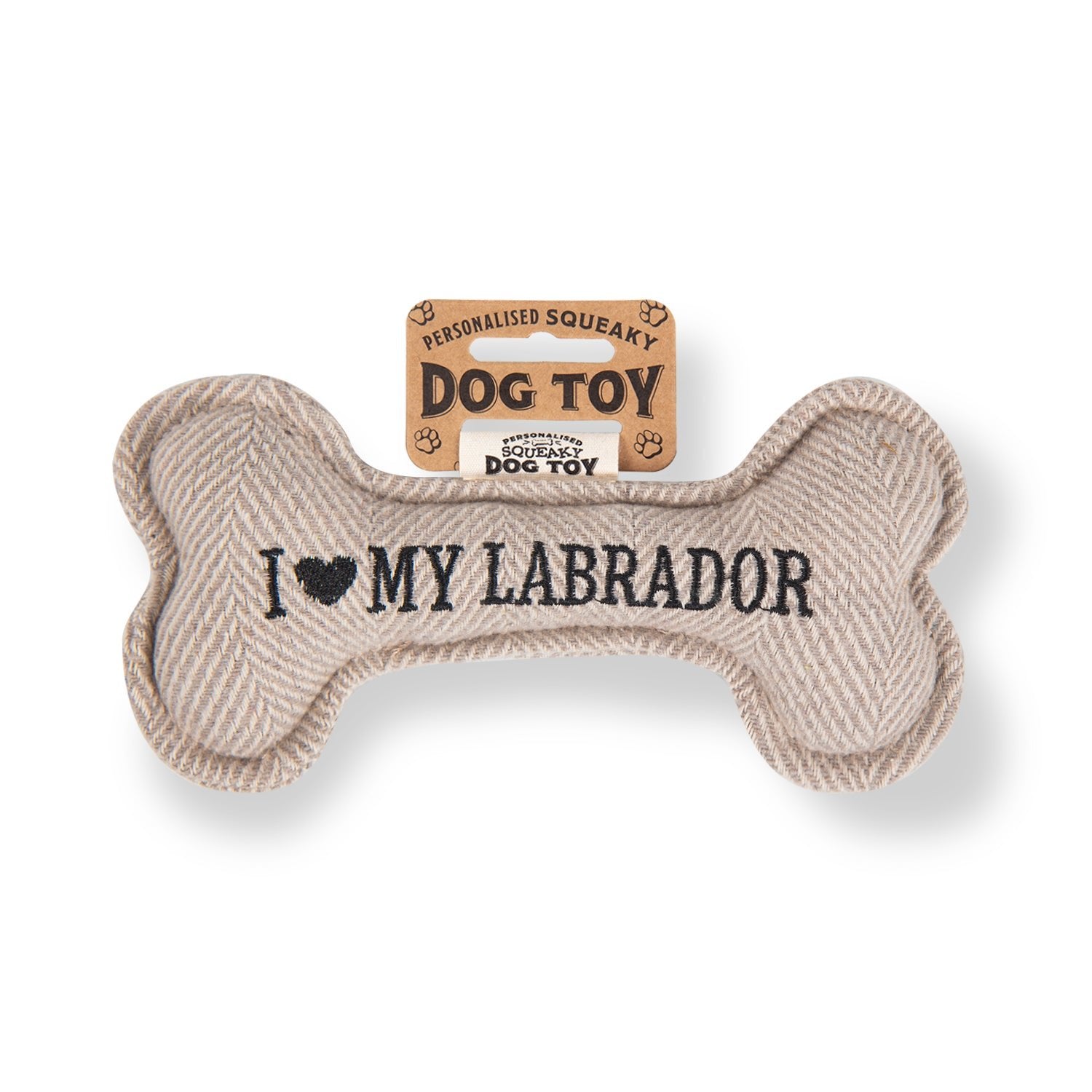 Personalised Squeaky Dog Toy - SnowPaw Store - H&H - Gifts