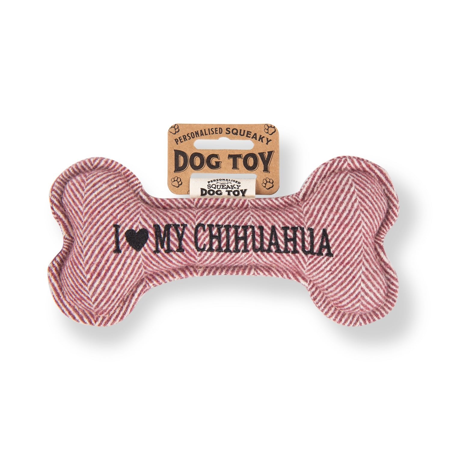 Personalised Squeaky Dog Toy - SnowPaw Store - H&H - Gifts