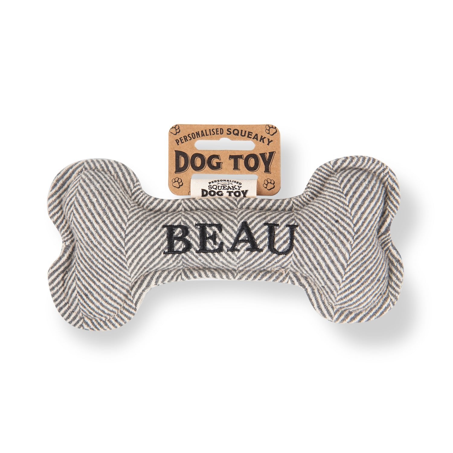 Personalised Squeaky Dog Toy - SnowPaw Store - H&H - Gifts