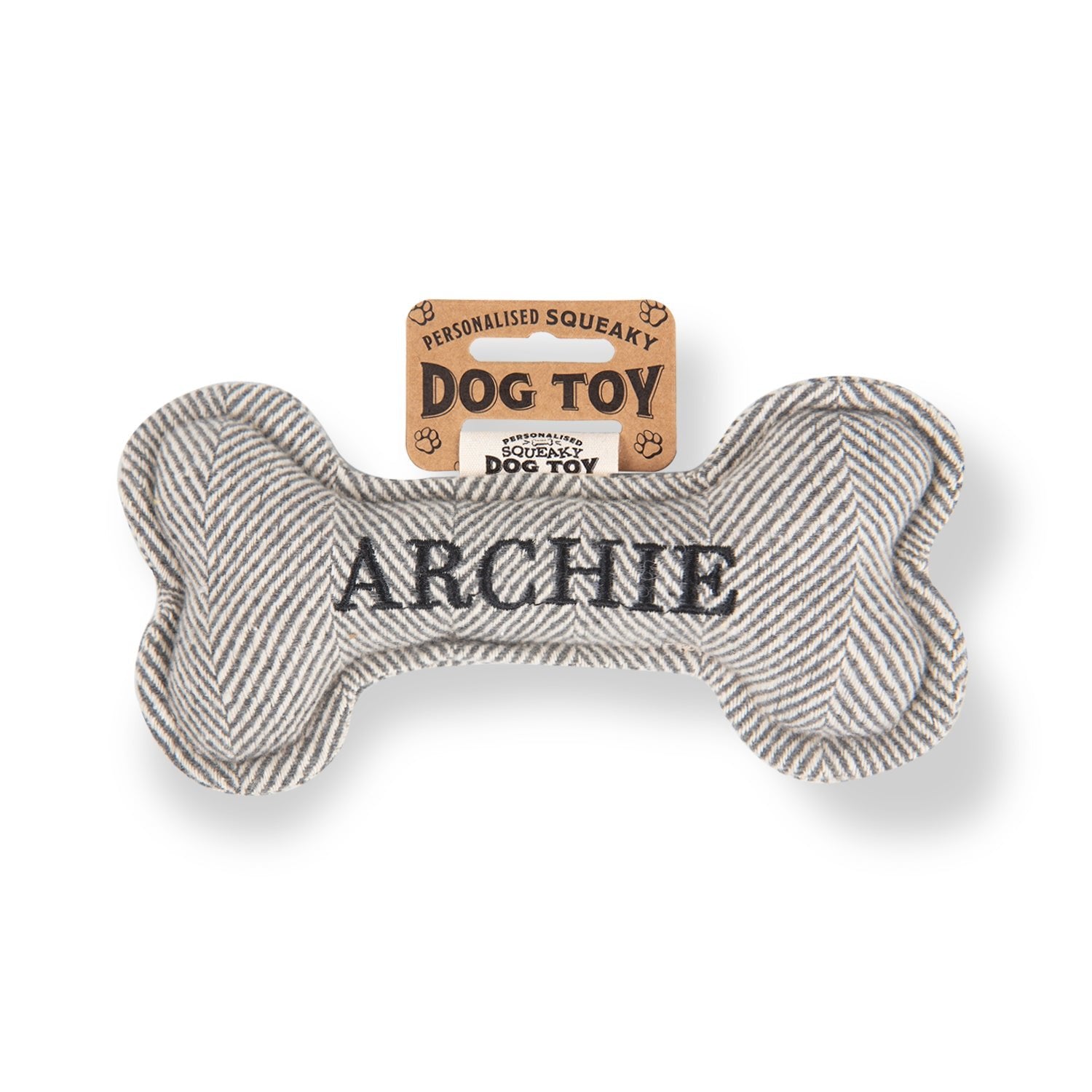 Personalised Squeaky Dog Toy - SnowPaw Store - H&H - Gifts