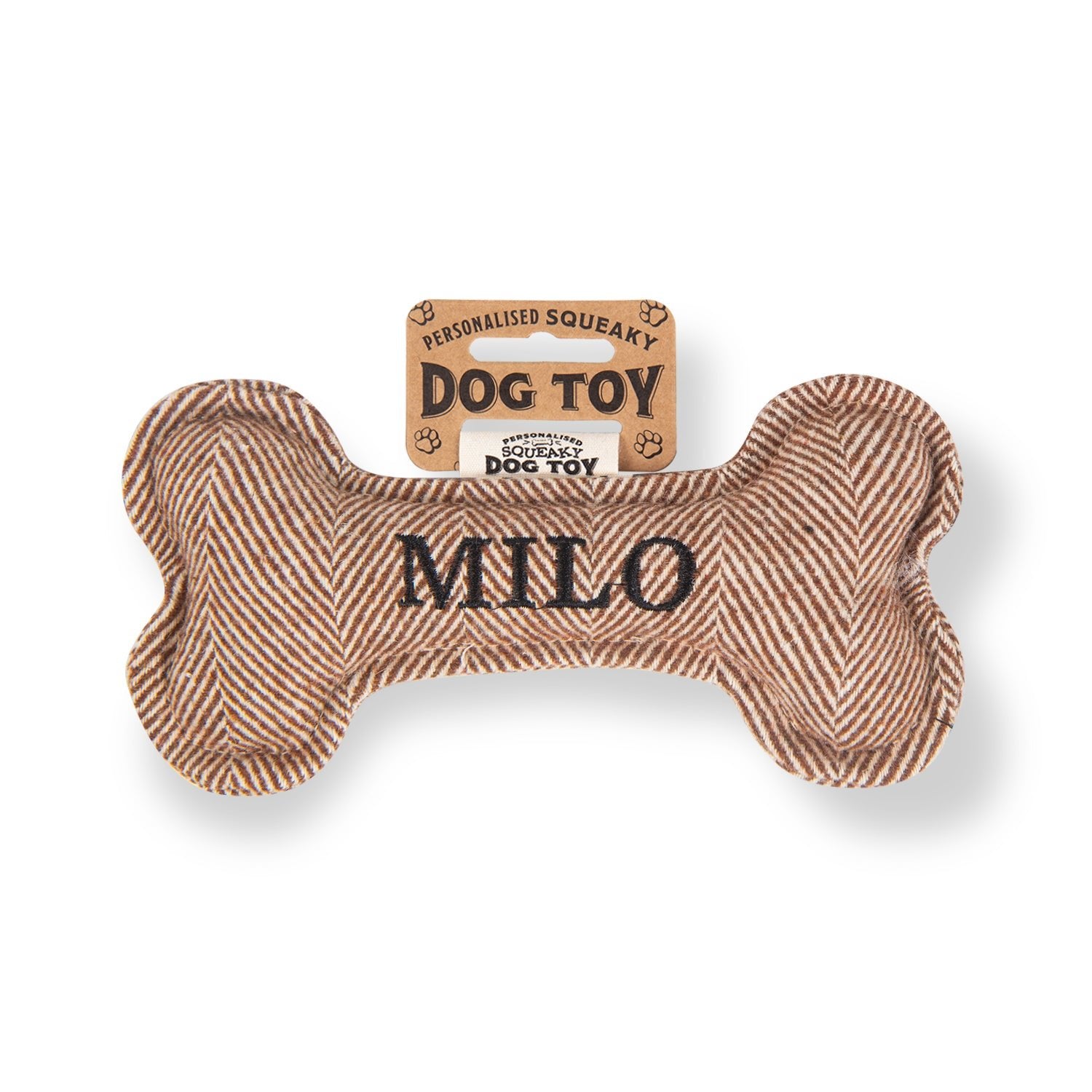 Personalised Squeaky Dog Toy - SnowPaw Store - H&H - Gifts