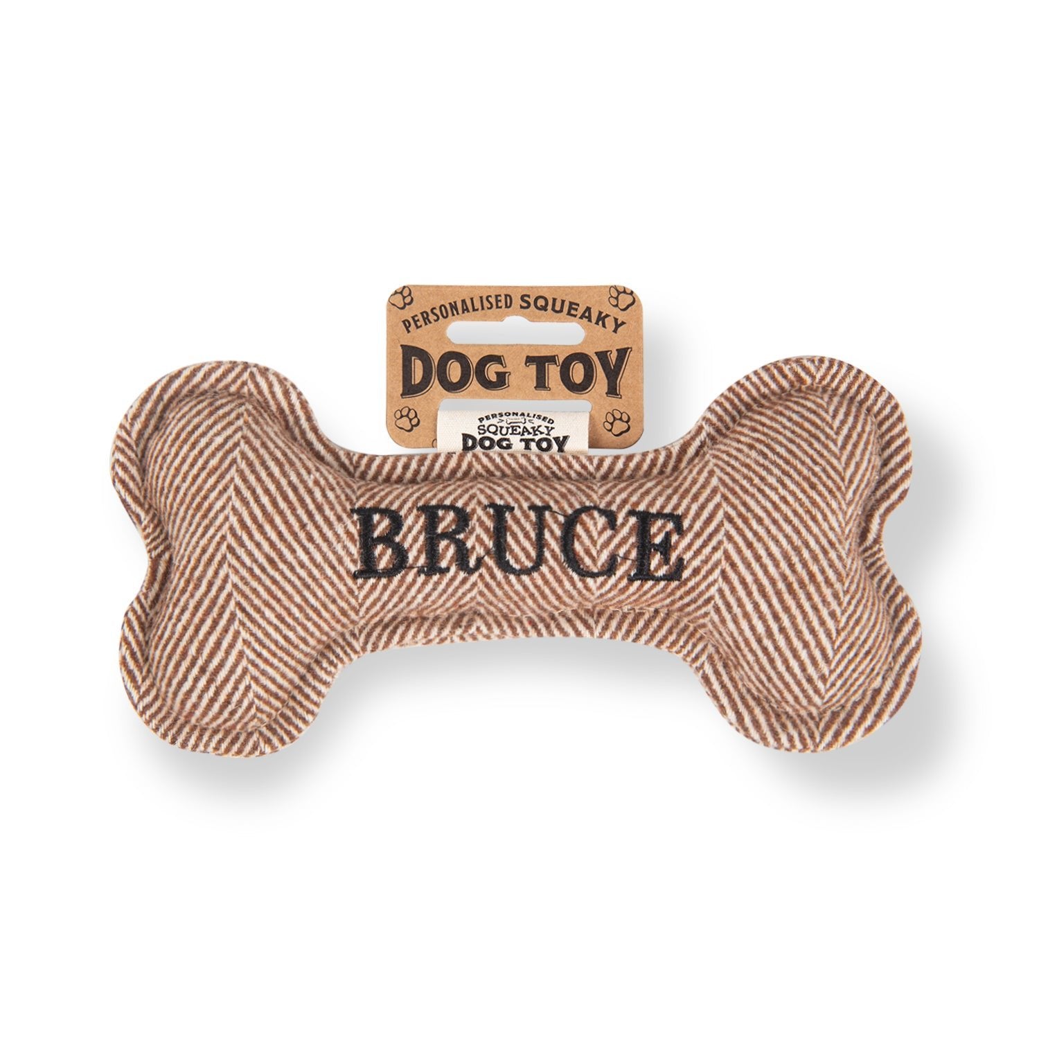Personalised Squeaky Dog Toy - SnowPaw Store - H&H - Gifts