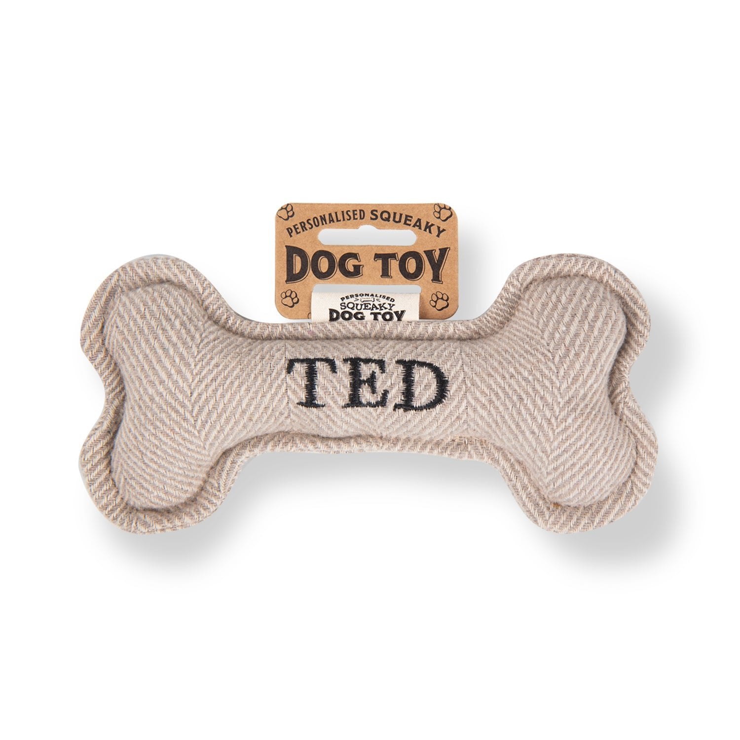 Personalised Squeaky Dog Toy - SnowPaw Store - H&H - Gifts