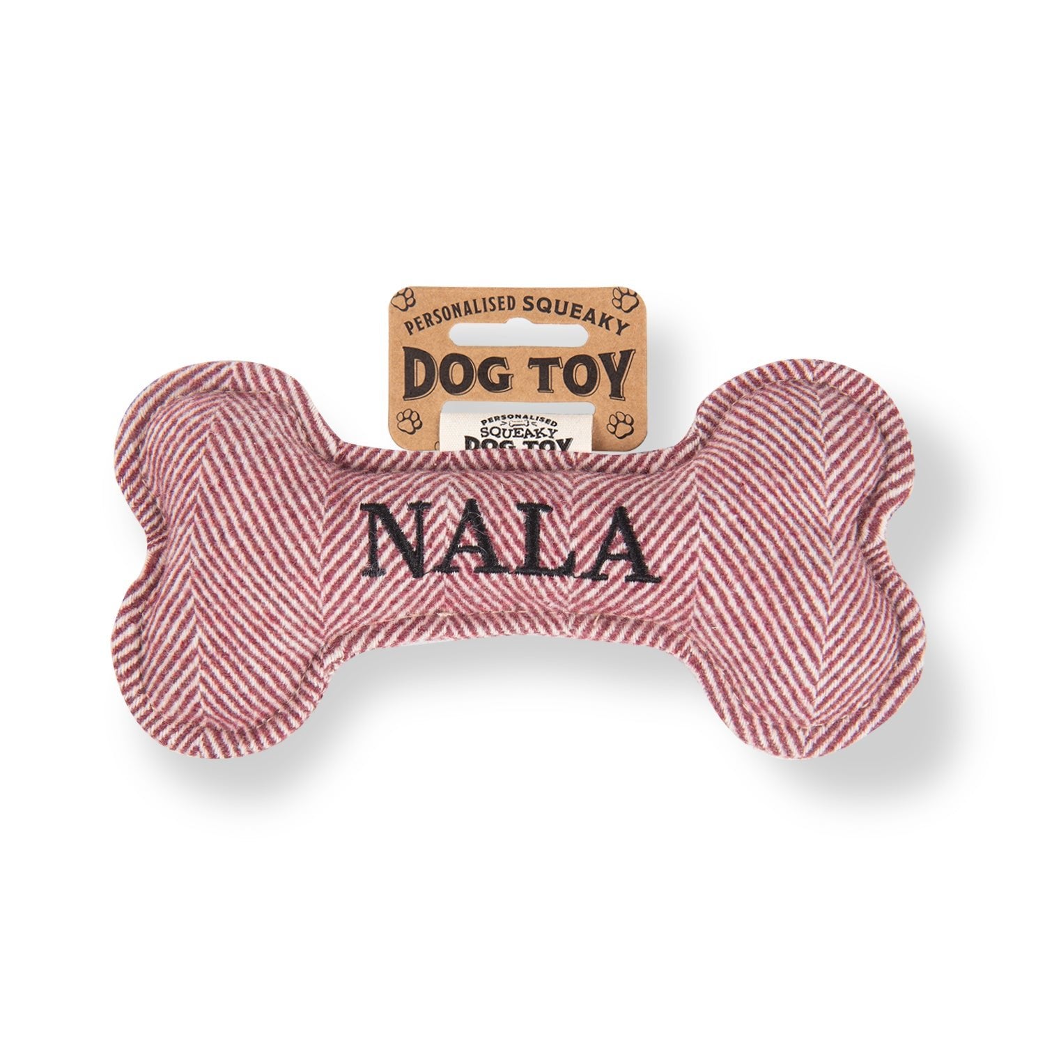 Personalised Squeaky Dog Toy - SnowPaw Store - H&H - Gifts