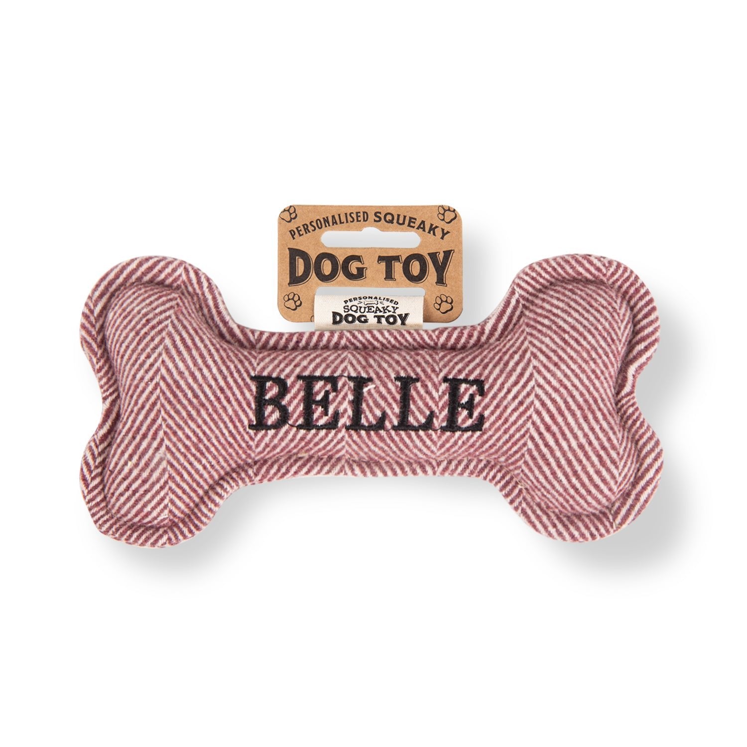 Personalised Squeaky Dog Toy - SnowPaw Store - H&H - Gifts