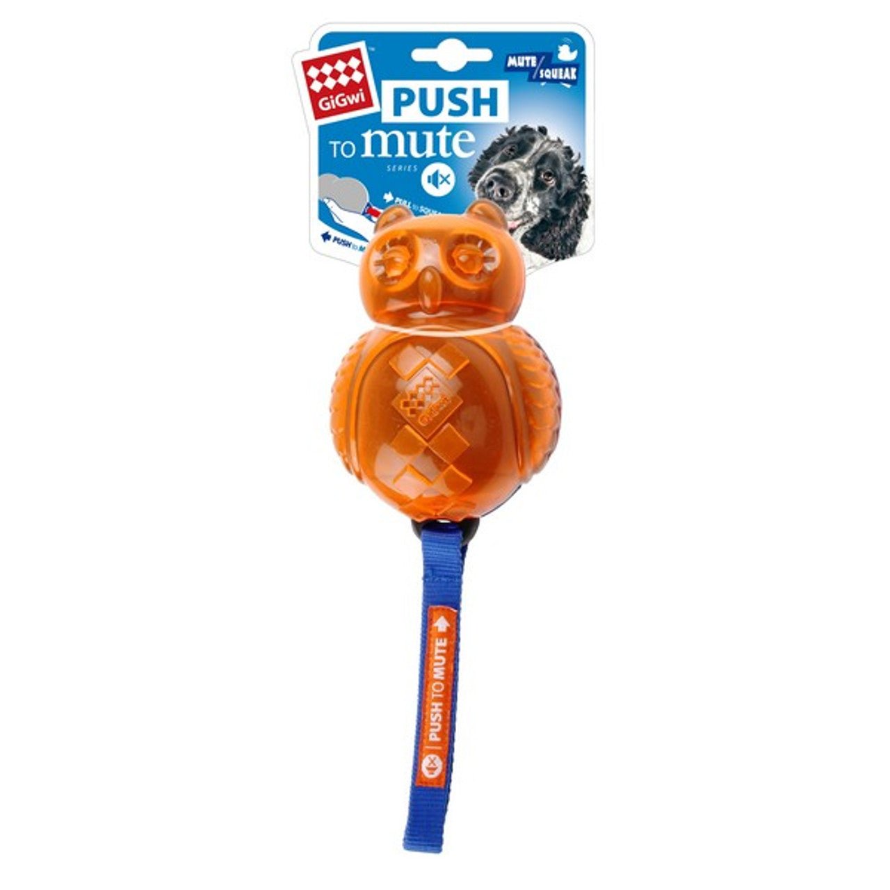Push to Mute Toy (GiGwi) - SnowPaw Store - GiGwi - Dog Toys