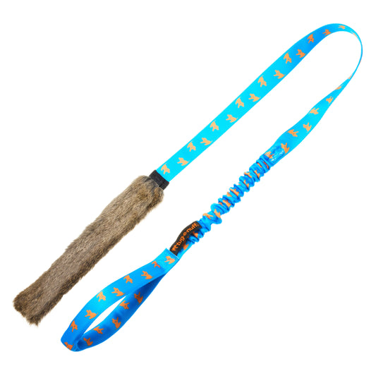Rabbit Fur Bungee Chaser Toy (Tug - E - Nuff) - SnowPaw Store - Tug - E - Nuff - Dog Toys
