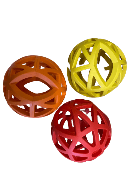 Rubber holey ball (Hem & Boo) - SnowPaw Store - Hem and Boo - Dog Toys