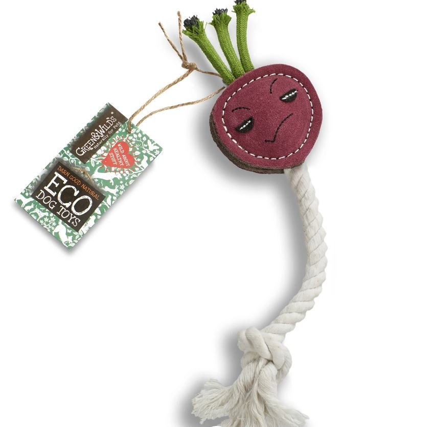Ruby the Radish (Green & Wilds) - SnowPaw Store - Green & Wilds - Dog Toys