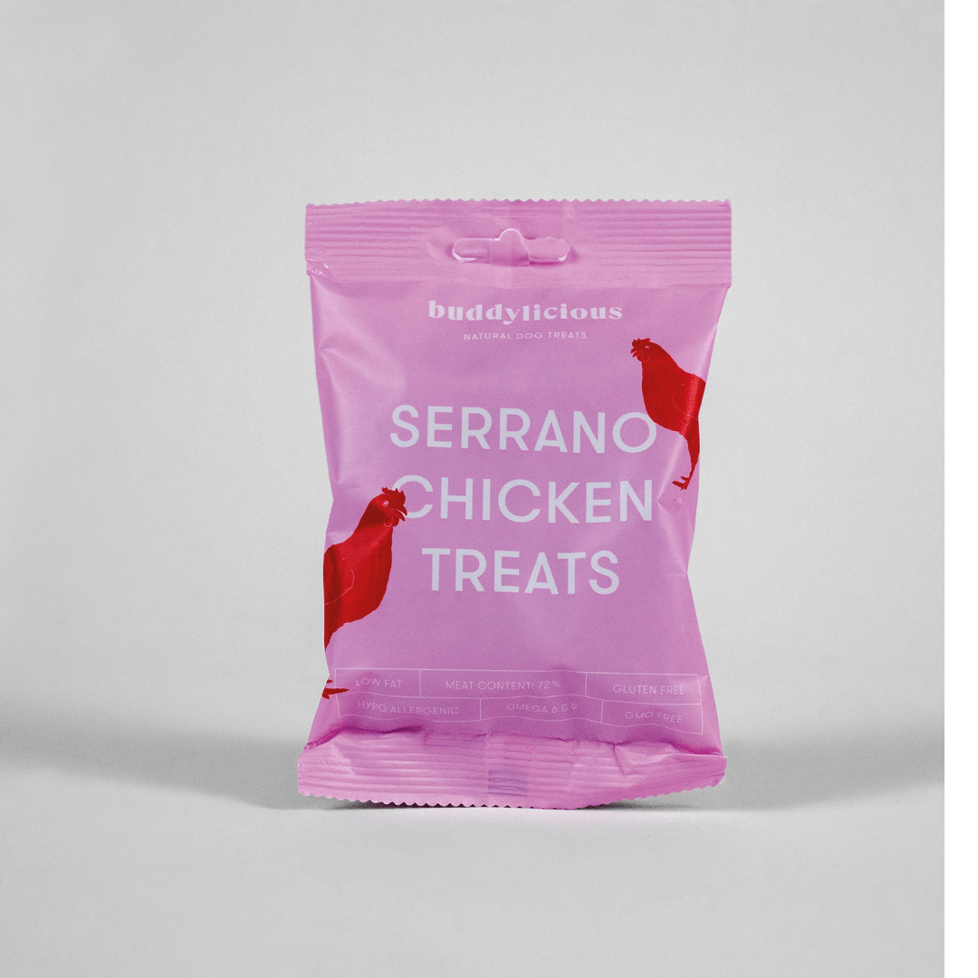 Serrano Chicken Treats (Buddylicious) - SnowPaw Store - Buddylicious - Dog Food