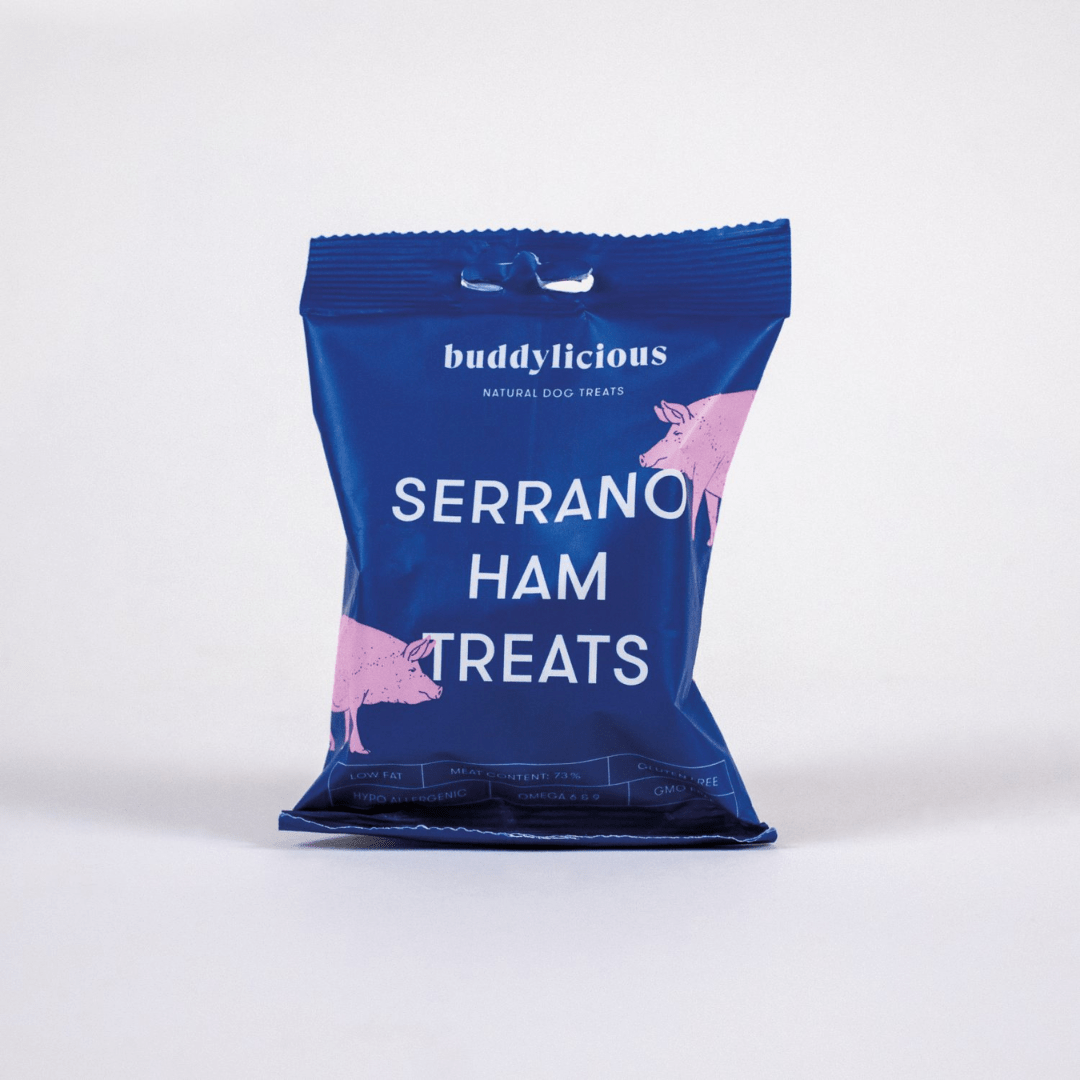 Serrano Ham Treats 100g (Buddylicious) - SnowPaw Store - Buddylicious - Dog Food