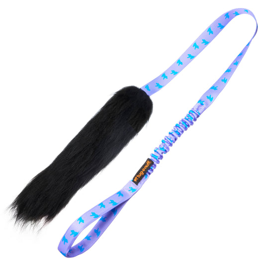 Sheepskin Bungee Chaser Toy (Tug - E - Nuff) - SnowPaw Store - Tug - E - Nuff - Dog Toys