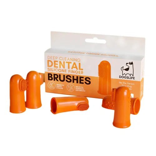 Silicone Finger Toothbrushes (Dogslife) - SnowPaw Store - Dogslife - Food & Health