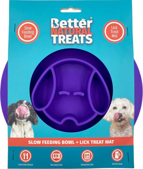 Slow Feeding Bowl (BNT) - SnowPaw Store - Hem and Boo - Food & Health