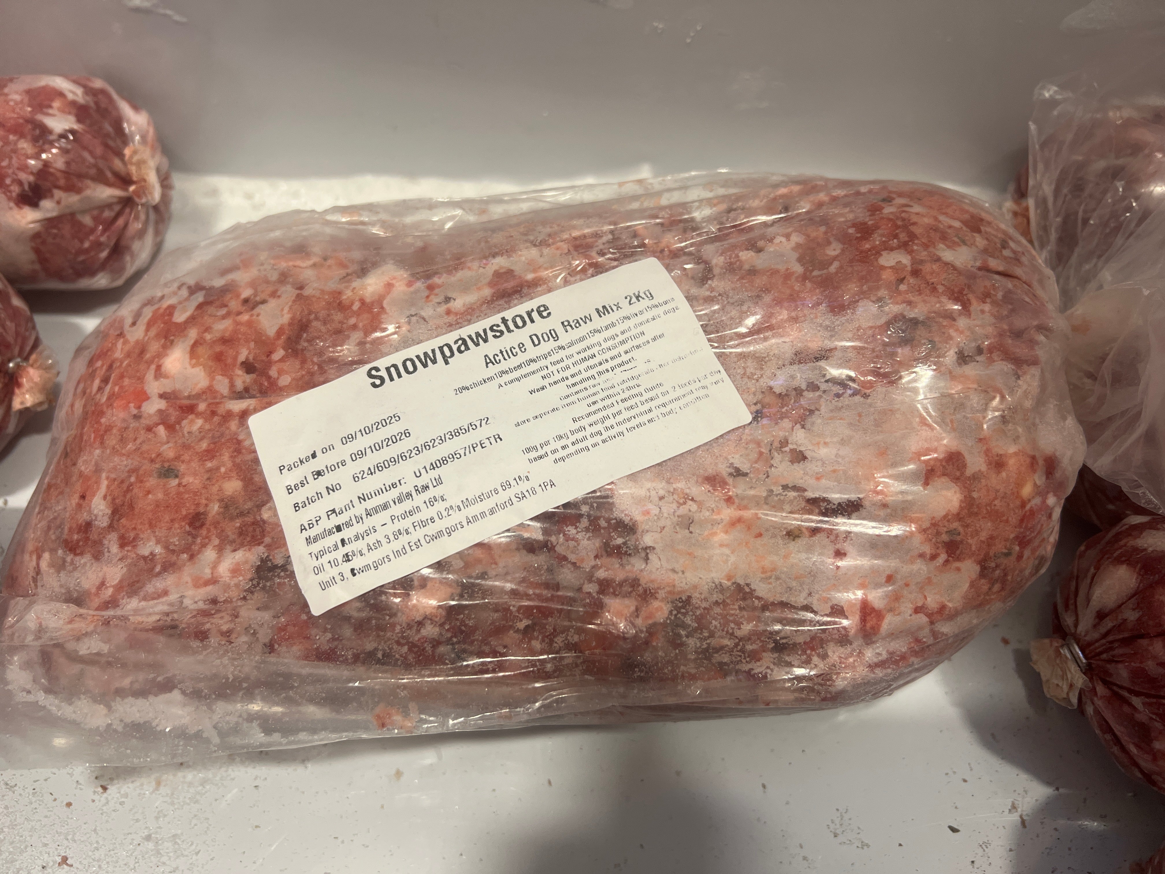 SnowPaw Raw - Active Dog Food - SnowPaw Store - SnowPaw Store - Dog Food