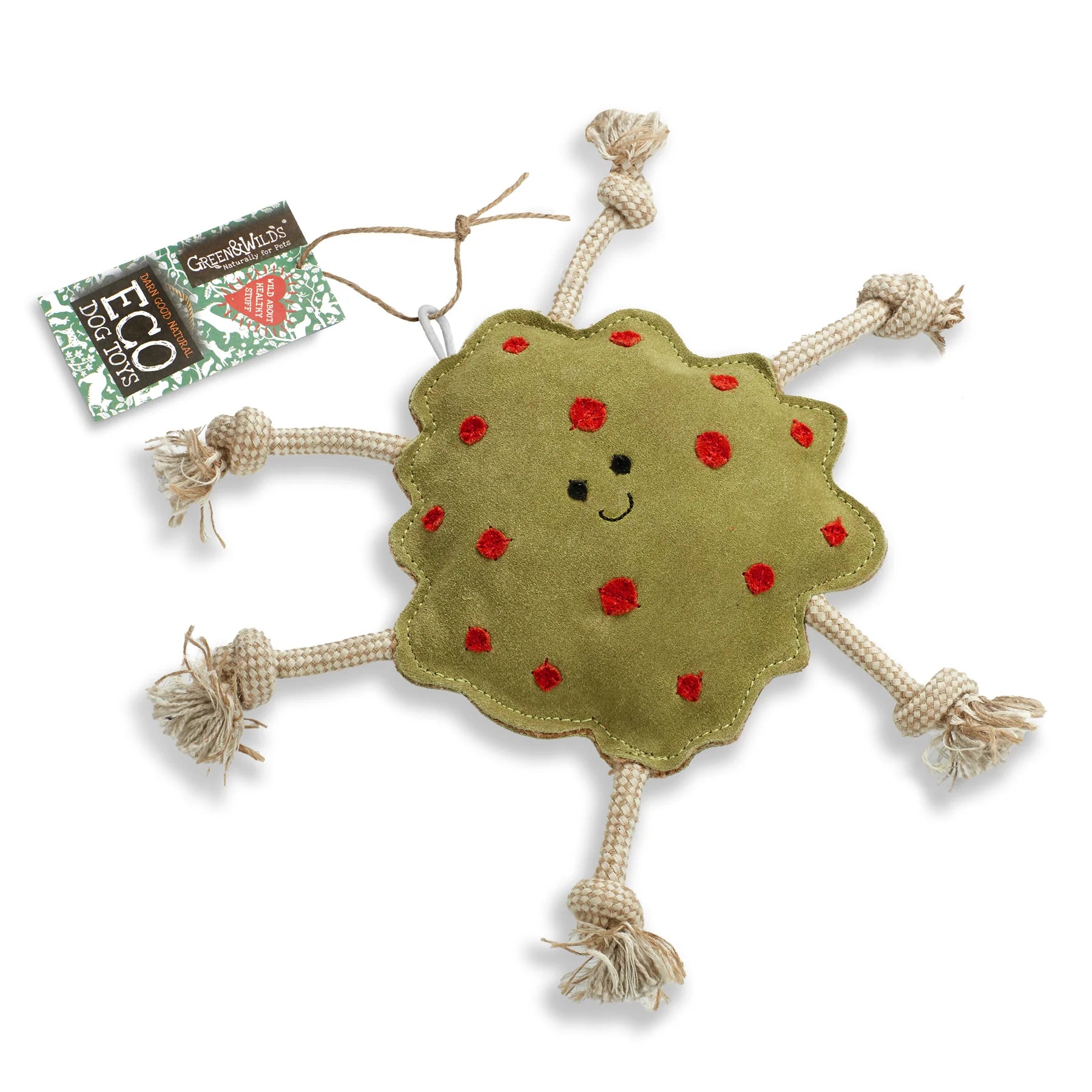 Splodge Toy (Green & Wilds) - SnowPaw Store - Green & Wilds - Dog Toys