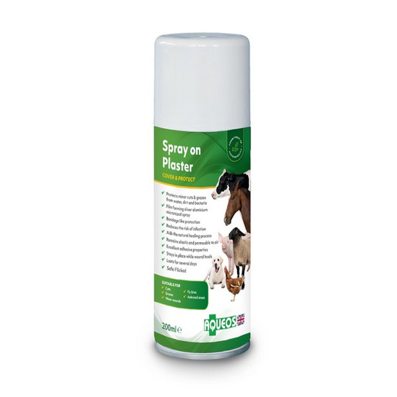 Spray on Plaster (Aqueos) - SnowPaw Store - Aqueos - Food & Health
