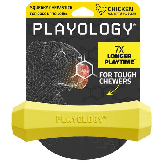 Squeaky Chew Stick (Playology) - SnowPaw Store - Playology - Dog Toys
