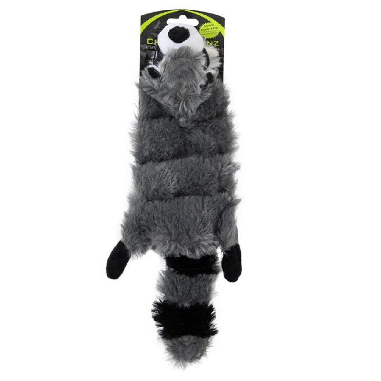 Stuffless Raccoon Toy (Hyper Pet) - SnowPaw Store - Hyper Pet - Dog Toys