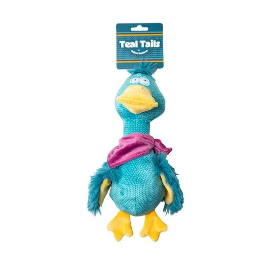 Teal Tails Dog Toys - SnowPaw Store - Animal Instincts - Dog Toys