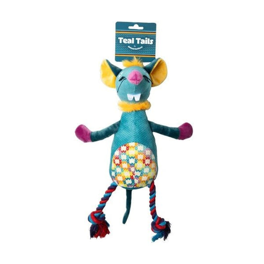 Teal Tails Dog Toys - SnowPaw Store - Animal Instincts - Dog Toys