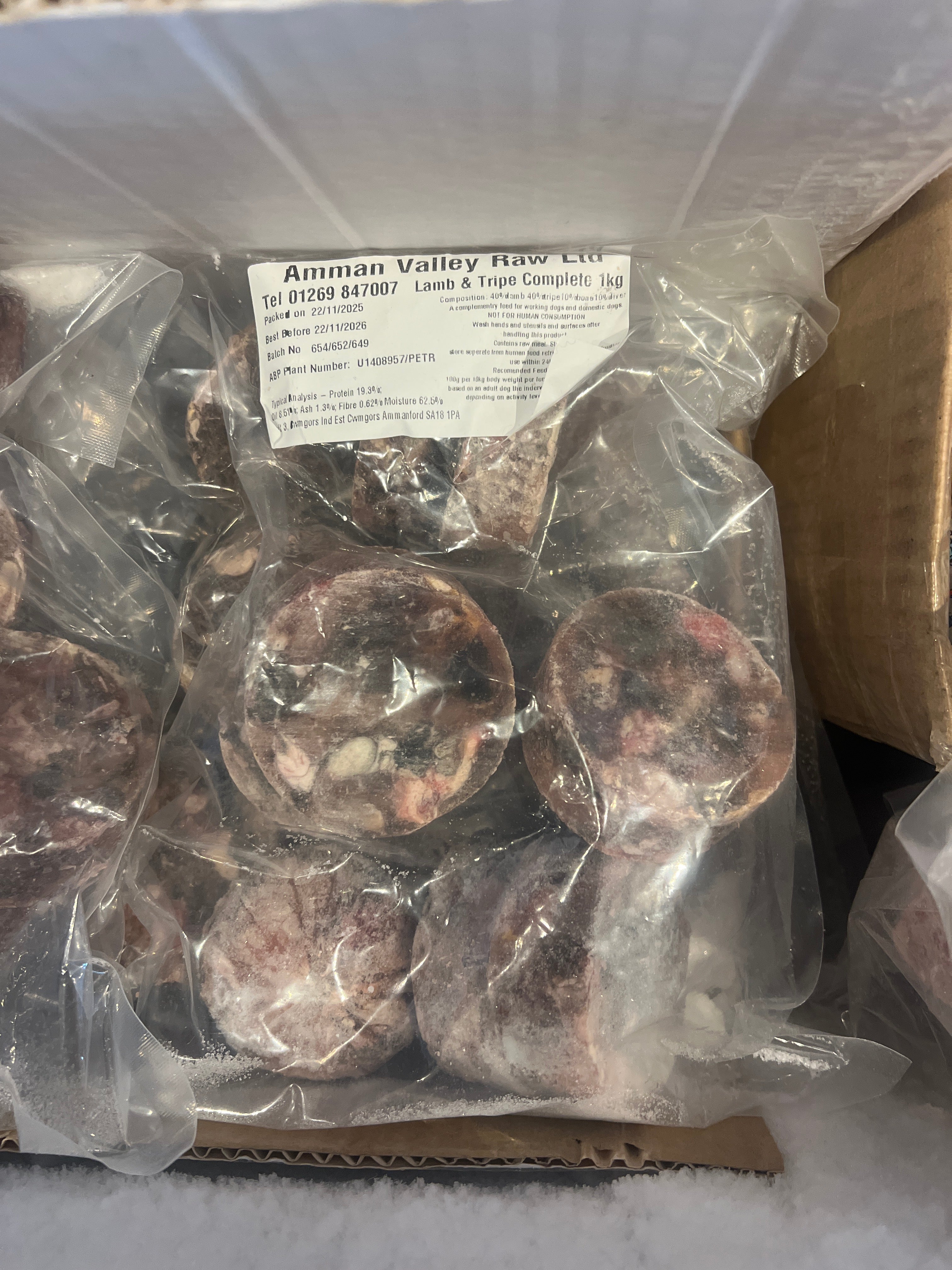 Turkey & Tripe Complete 80 | 10 | 10 (Snowpaw Raw) - SnowPaw Store - SnowPaw Store - Dog Food