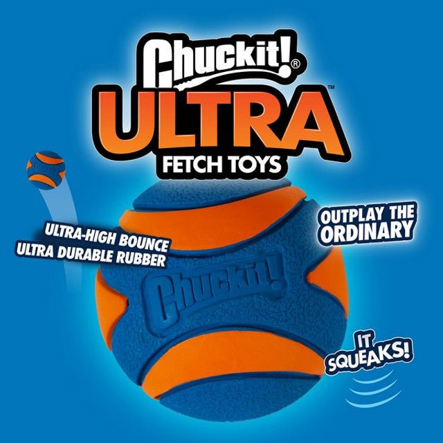 Ultra Squeaker Ball Small (2Pk)(Chuckit!) - SnowPaw Store - Chuck it! - Dog Toys