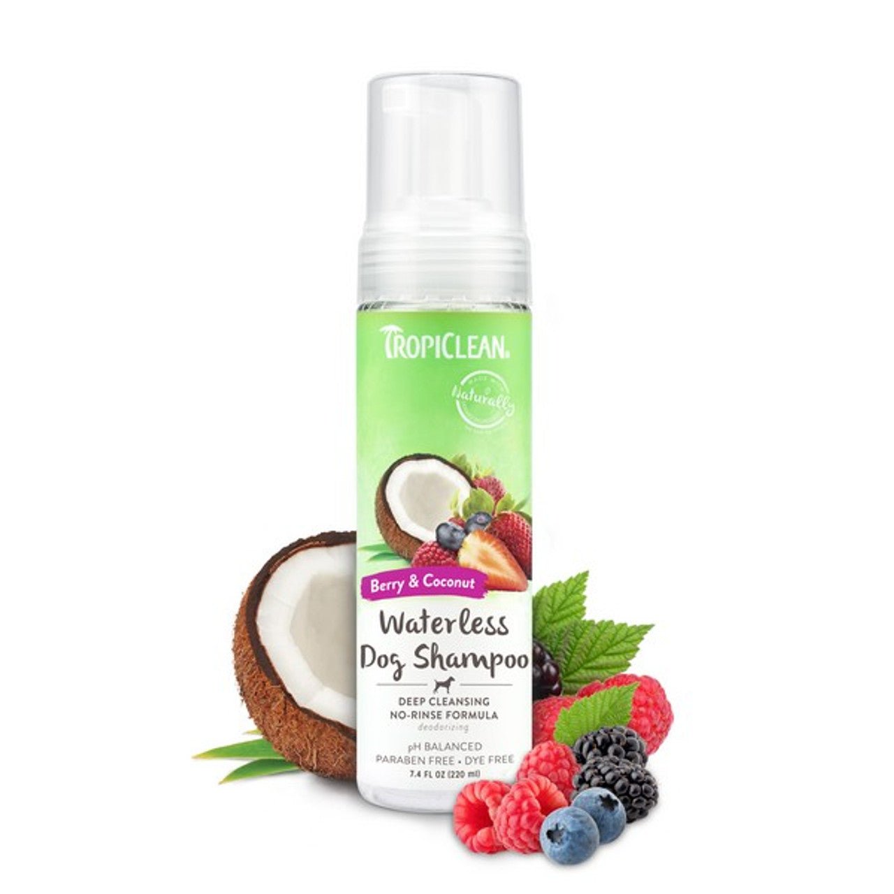 Waterless Shampoo 220ml (TropiClean) - SnowPaw Store - TropiClean - Food & Health