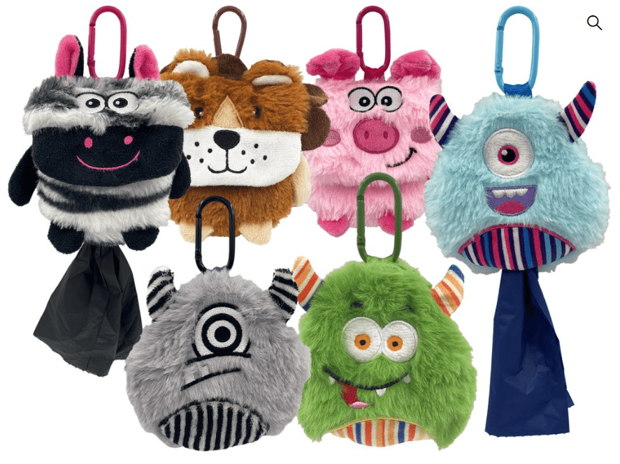 Wild & Monster Poo Bag Dispenser (Hem & Boo) - SnowPaw Store - Hem and Boo - Dog Toys