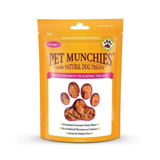 Wild Salmon Training Treats 50g (Pet Munchies) - SnowPaw Store - Pet Munchies - Dog Treats