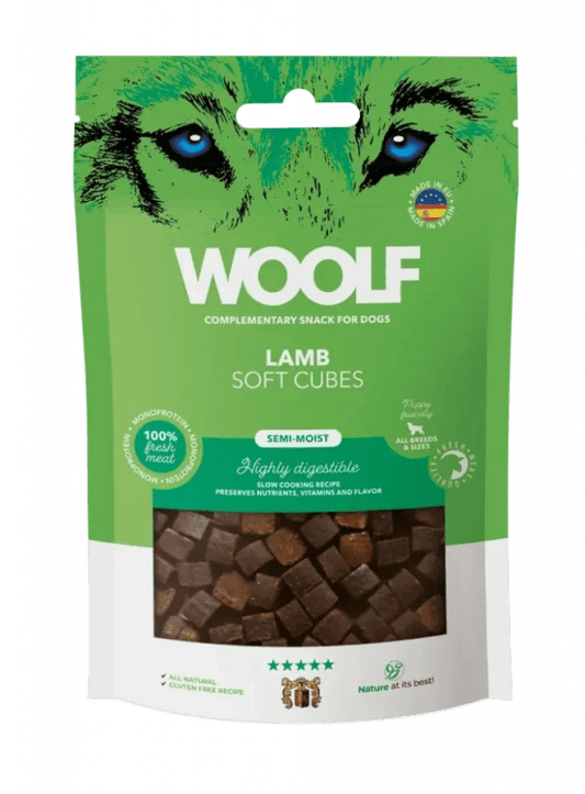 Woolf Soft Cubes - Lamb Flavor Dog Treats - SnowPaw Store - Woolf - Dog Treats